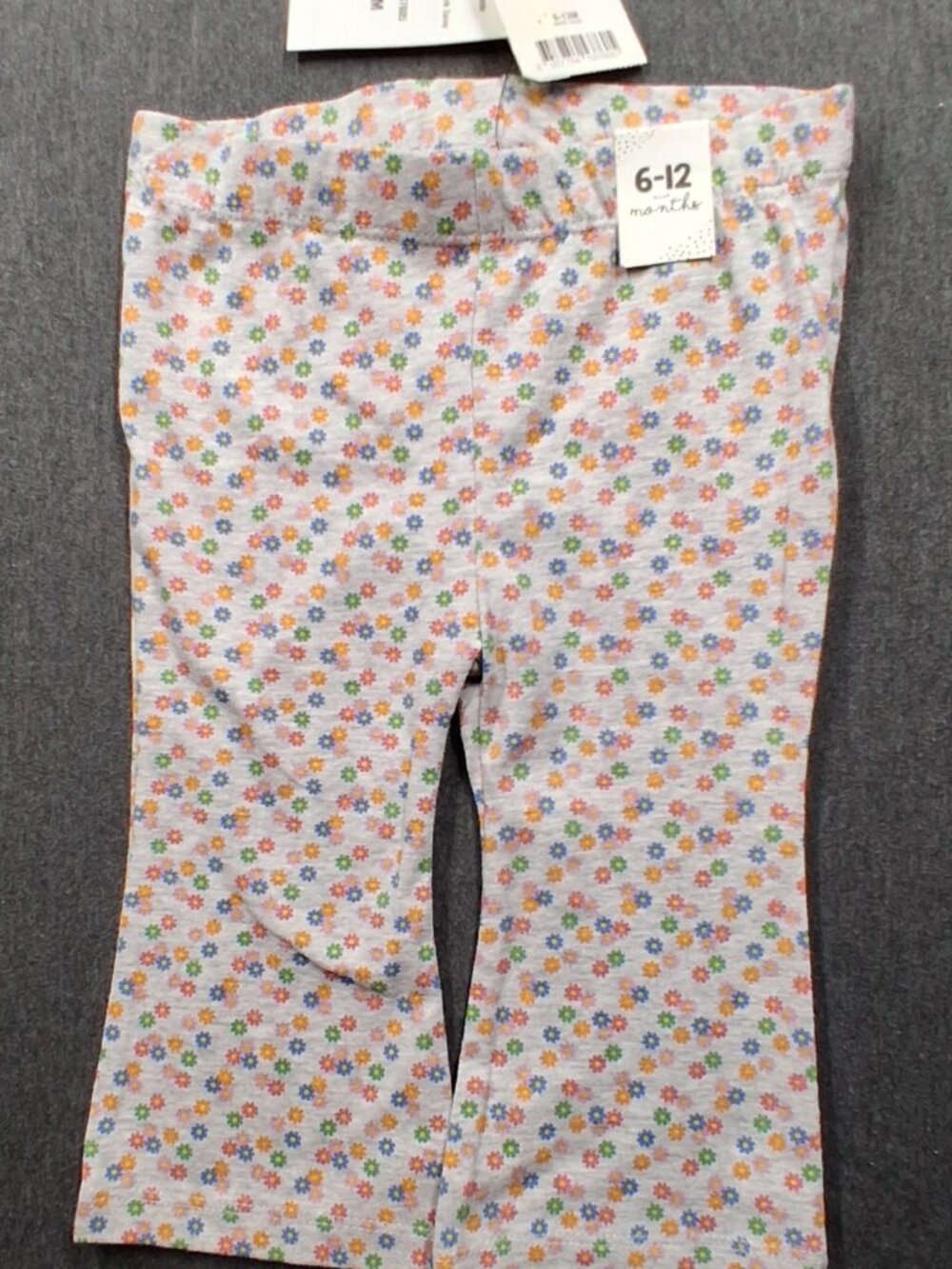 Infant girls pants, Cotton on Baby, size 6/12 months,  multicolored,  new with t